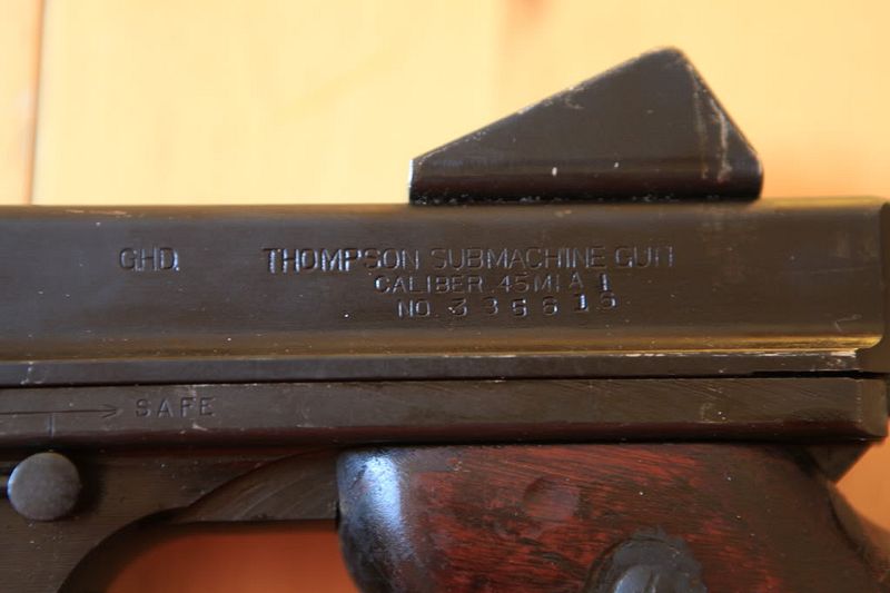 thompson m1a1 serial number database