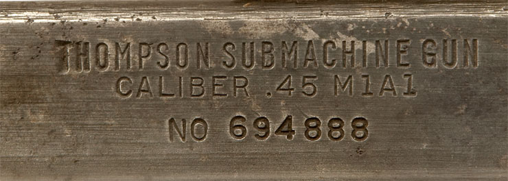 thompson m1a1 serial number database